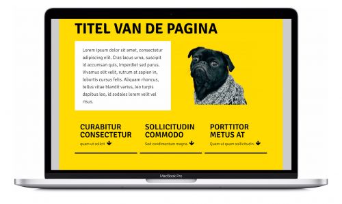 Template - Macbook -  pagina template 2